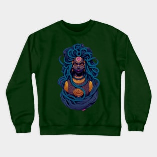 Medusa Was A Black Woman Crewneck Sweatshirt